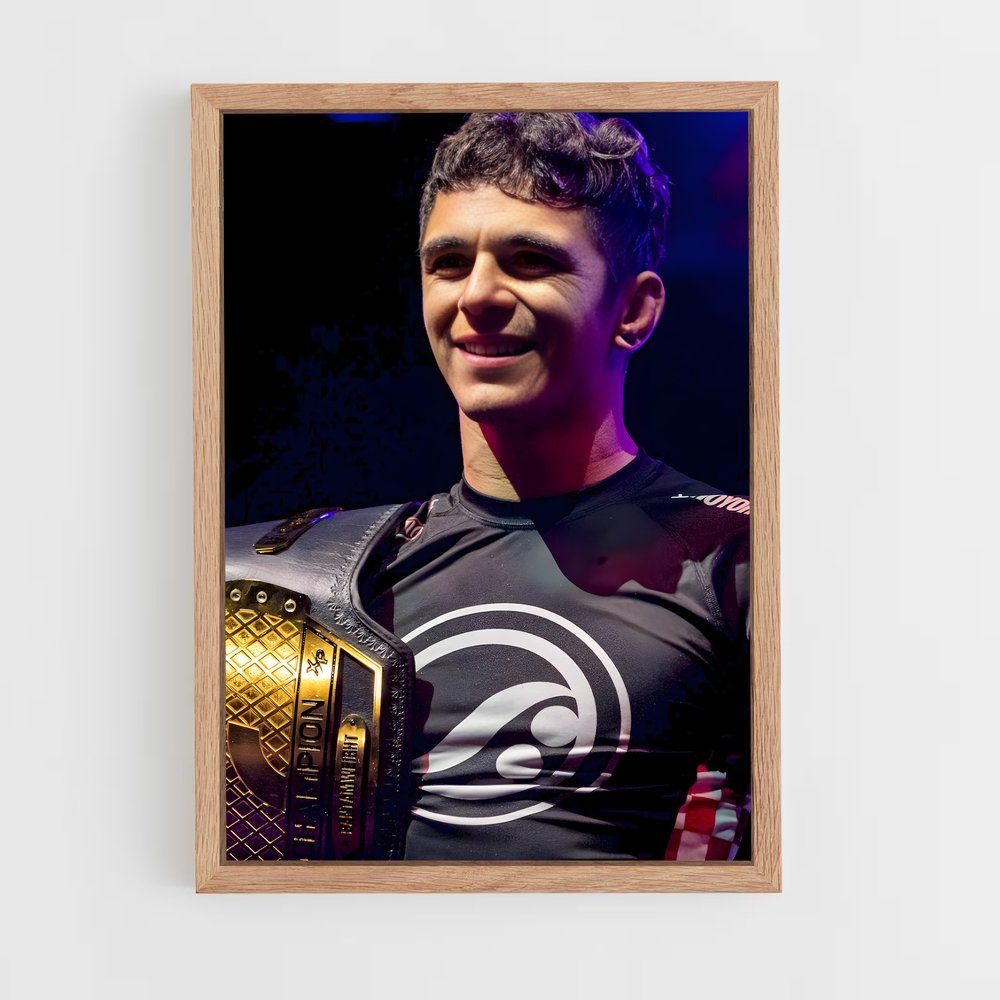 Poster Champion Mikey – affiche Jiu-jitsu brésilien (vue 4)